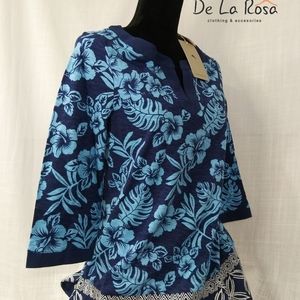 NWT Tommy Bahama Embroidered Tunic Size Small